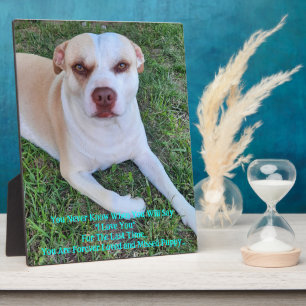 Missing My Puppy Plaque