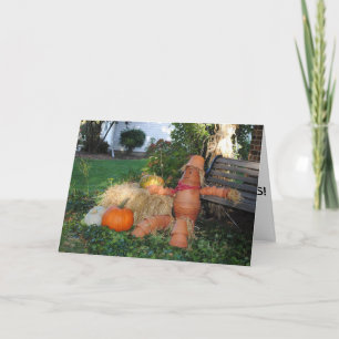 MISSING OUR FRIENDS AT THANKSGIVING HOLIDAY CARD