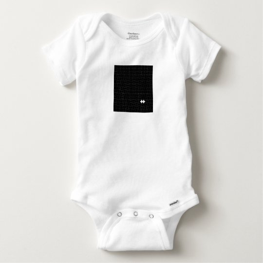 Missing Piece Baby Onesie