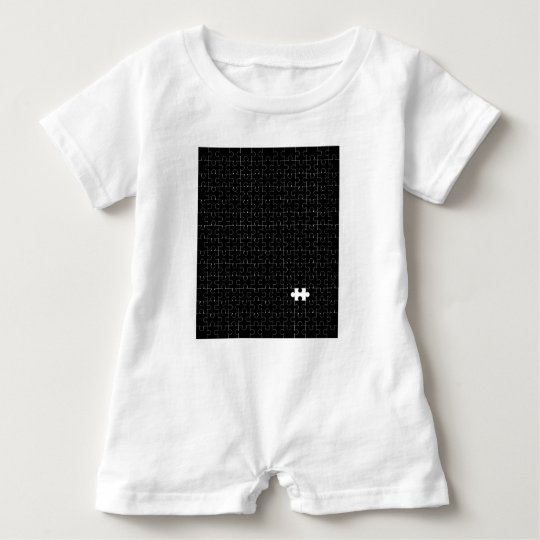 Missing Piece Baby Romper