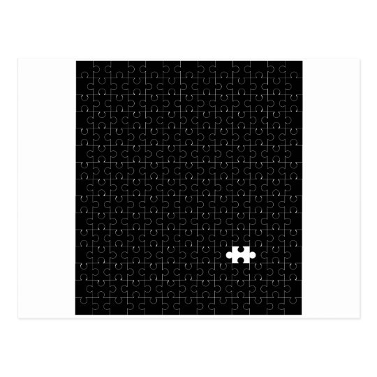 Missing Piece Postcard