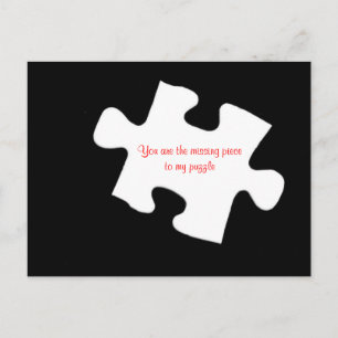 Missing Piece Postcard