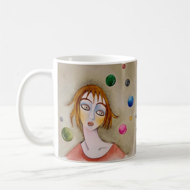 "Missing Pieces" Coffee Mug (Left)