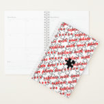 Missing Puzzle Piece (Add Photo) Planner<br><div class="desc">* Keep your day / week organized with this custom planner, available in two size options. * Add a photo of your own to personalize this planner. * A photo on the front and back can be added, under the puzzle design. * Add text text, if desired. * Click the...</div>