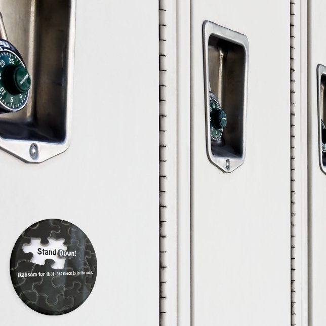 Missing Puzzle Piece Magnet (In Situ (Locker))