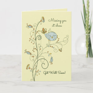 Missing You at Chess-Get Well Soon Card