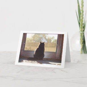 Missing you card