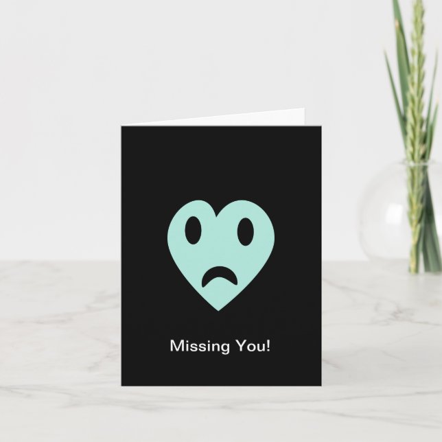 Missing You Card (Front)