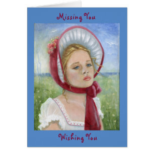 "Missing You" card