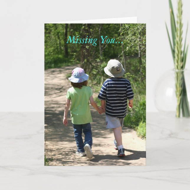 Missing You... Card (Front)