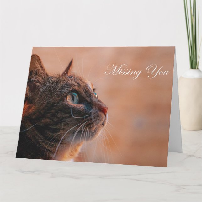 Missing You Card (Front)