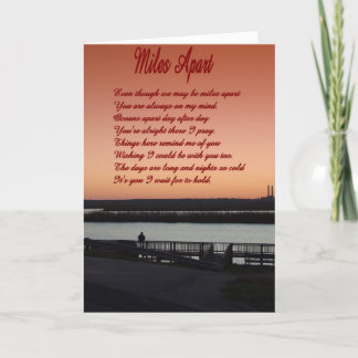 Missing You Card