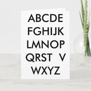Missing You Card