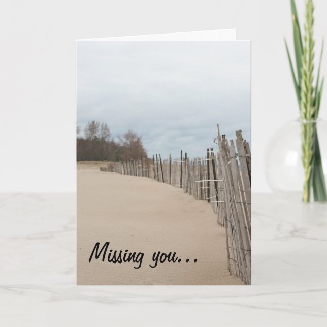 Missing You Card (Front)