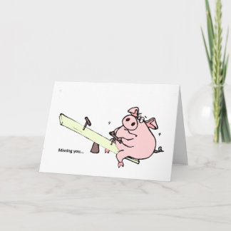 MISSING YOU CARD