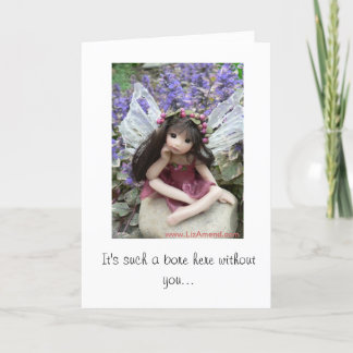 Missing You Greeting Card