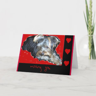 Missing You (greeting card) Card