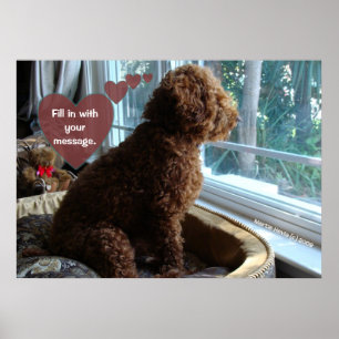 Missing You - Personalize Poster