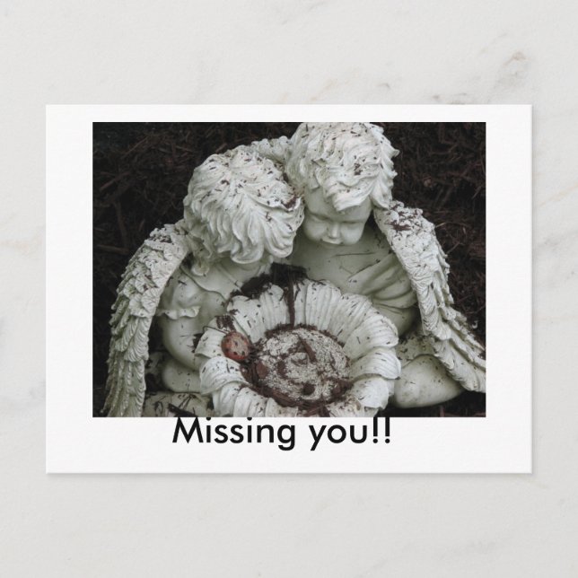Missing you!! Postcard (Front)