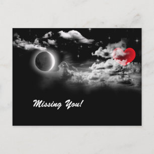 Missing You Postcard