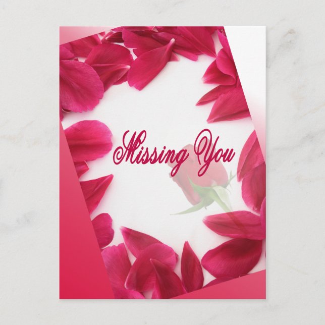 Missing you - postcards (Front)