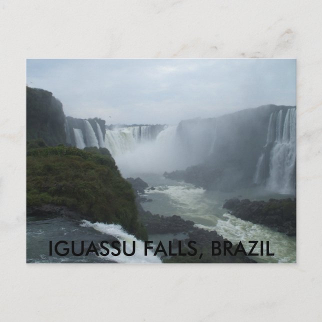 mission 032, IGUASSU FALLS, BRAZIL Postcard (Front)