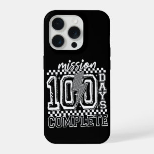 Mission 100 Days Complete Classroom Countdown iPhone 15 Pro Case