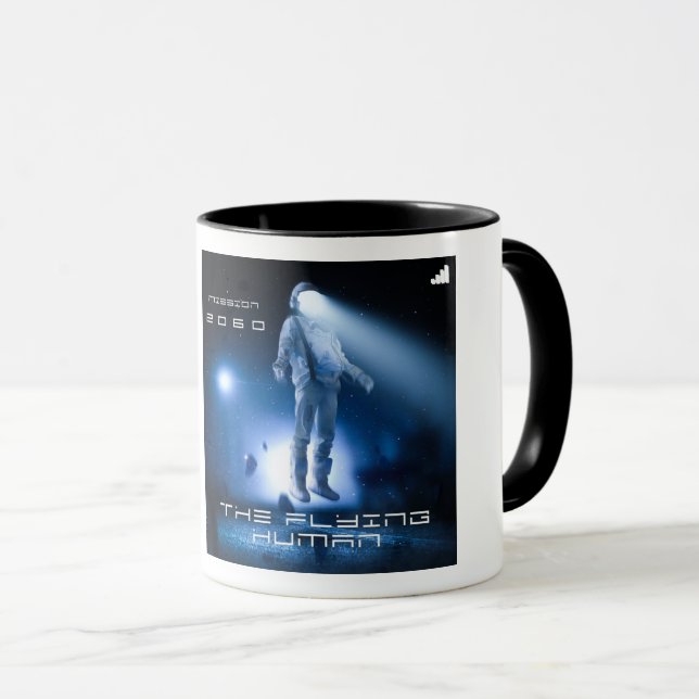 Mission 2060- Flying Humans Mug (Front Right)