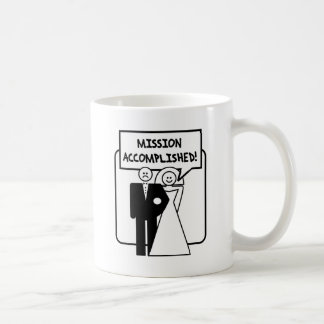"Mission Accomplished" Marriage Coffee Mug