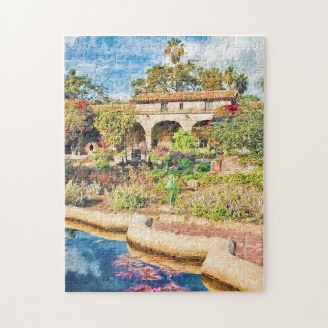 Mission At San Juan Capistrano Photo Puzzle (Vertical)