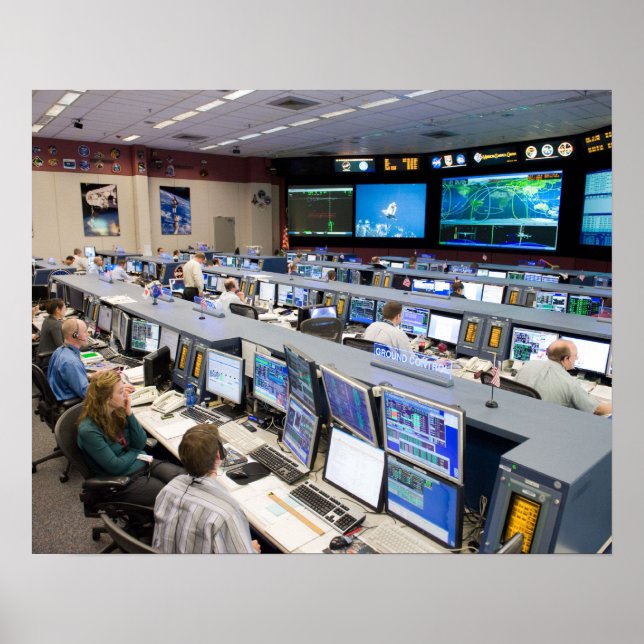 Mission Control Centre Poster (Front)