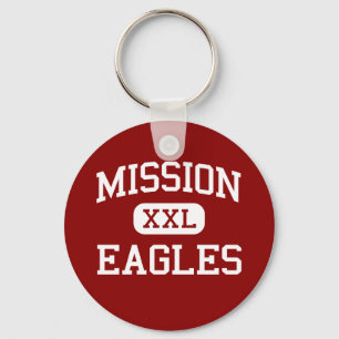 Mission - Eagles - High School - Mission Texas Keychain