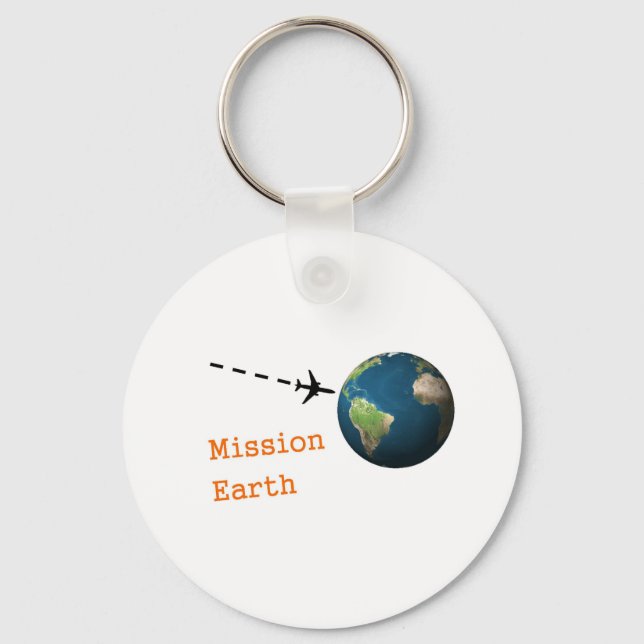 mission earth keychain (Front)