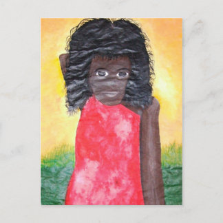 Mission Girl, Bidjara 2007 Postcard