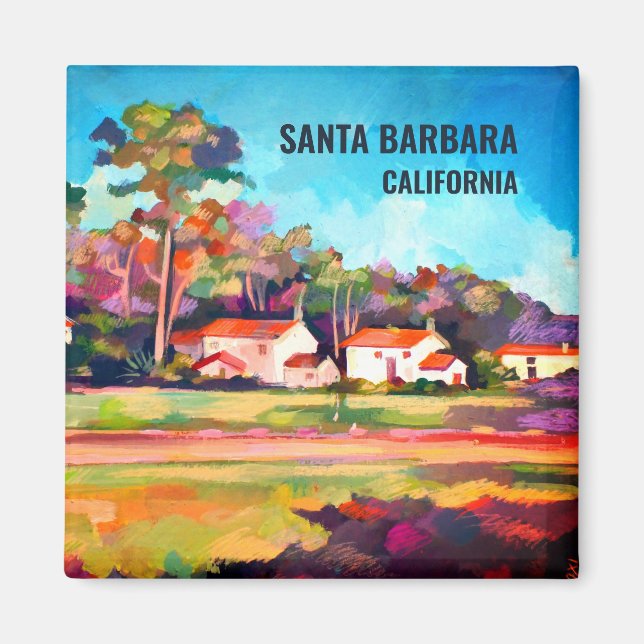 Mission Historical Park Santa Barbara CA Magnet (Front)