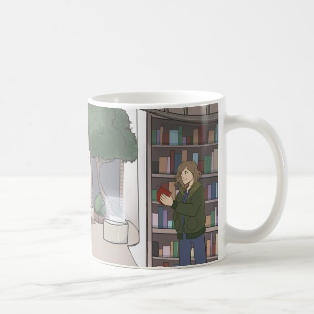 Mission Log Bookshop Coffee Mug (Right)
