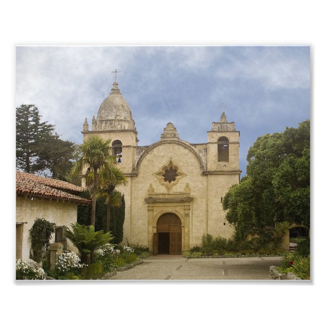 Mission San Carlos Borromeo de Carmelo Photo Print (Front)
