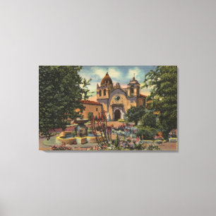 Mission San Carlos de Borromeo de Monterey Canvas Print
