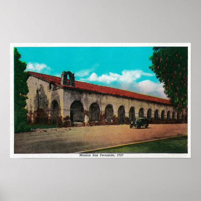 Mission San FernandoSan Fernando, CA Poster (Front)