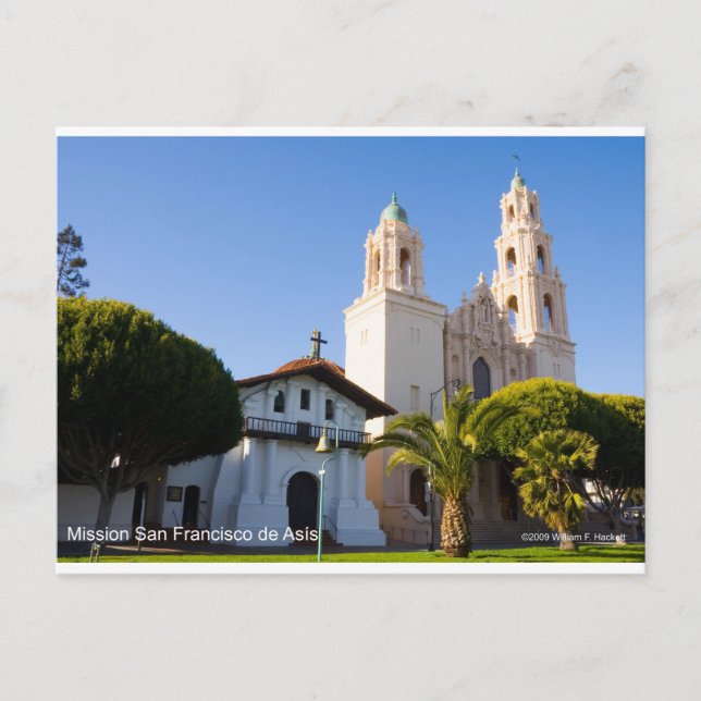 Mission San Francisco de Asís California Products Postcard (Front)