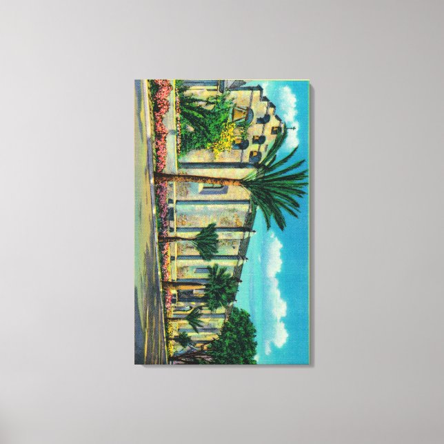 Mission San GabrielSan Garbriel, CA Canvas Print (Front)