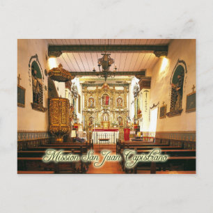 Mission San Juan Capistrano, California Postcard
