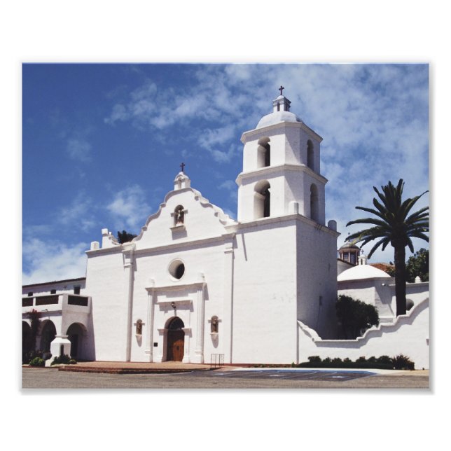 Mission San Luis Rey de Francia Photo Print (Front)