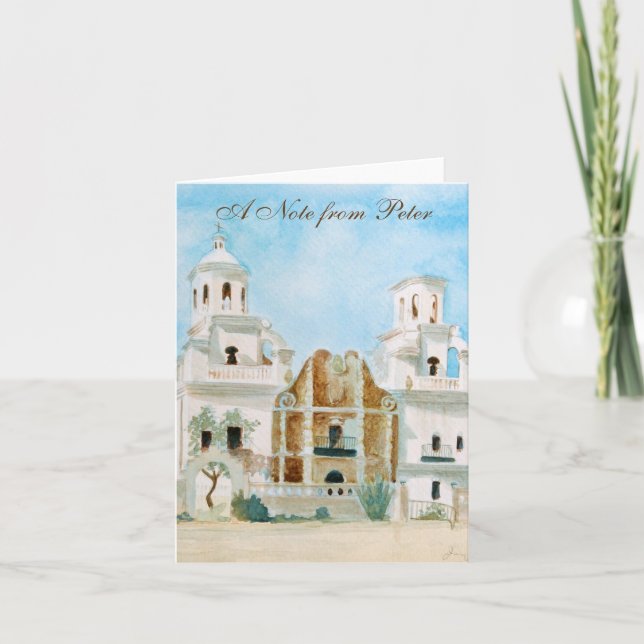 Mission San Xavier del Bac (Devant)