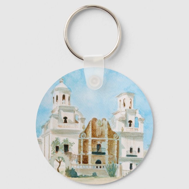 Mission San Xavier del Bac Keychain (Front)
