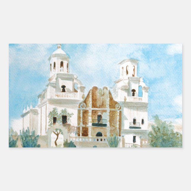 Mission San Xavier del Bac Sticker (Front)
