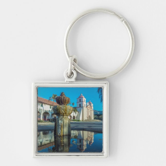Mission Santa Barbara Keychain (Front)