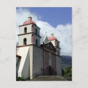 Mission Santa Barbara Postcard