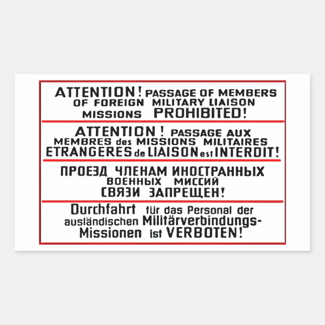 Mission Sign Memorabilia Sticker (Front)