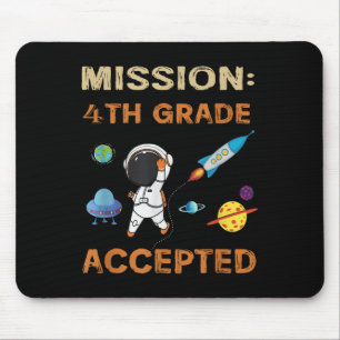 Mission Third 4th Grade Accepted Astronaut Back To Mouse Pad